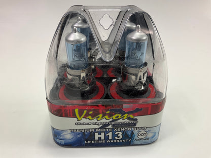 Vision X VX-DH13 Xenon White Headlamp Headlamp Light Bulb, H13 - 2 PACK