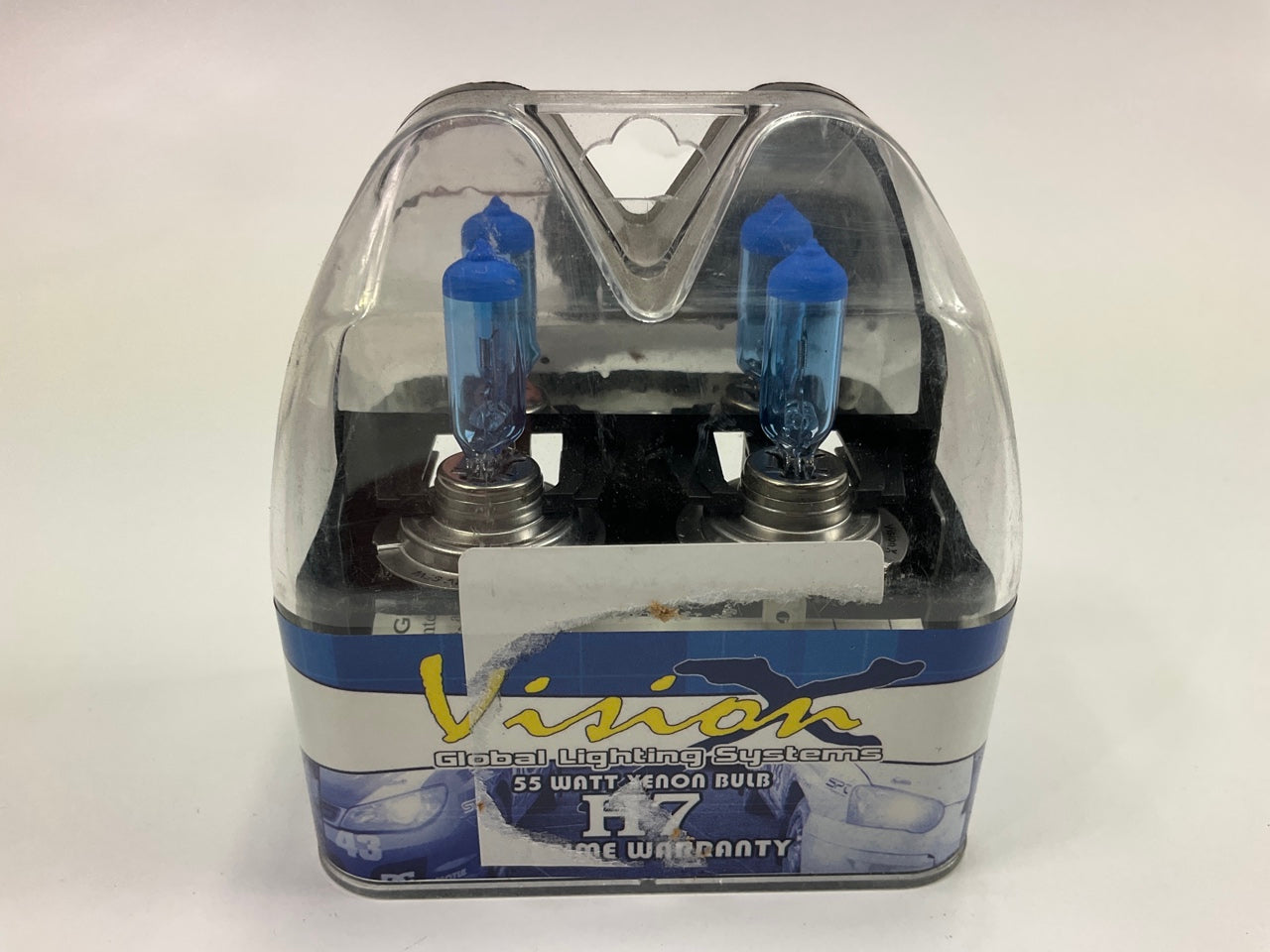 VISION X VX-LH7 Xenon White Fog Light Lamp Light Bulb #H7, 55W 12V - PAIR
