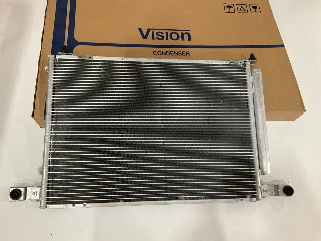 Vision 3081P A/C Condenser For 2000-2001 Mazda MPV 2.5L-V6