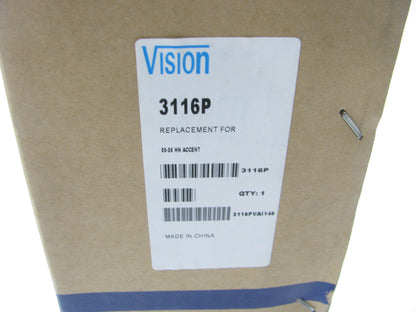 Vision 3116P A/C Condenser For 2000-2005 Hyundai Accent