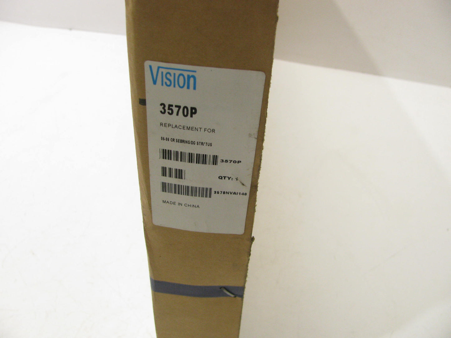 Vision 3570P A/C Condenser For 2001-2006 Sebring & Status