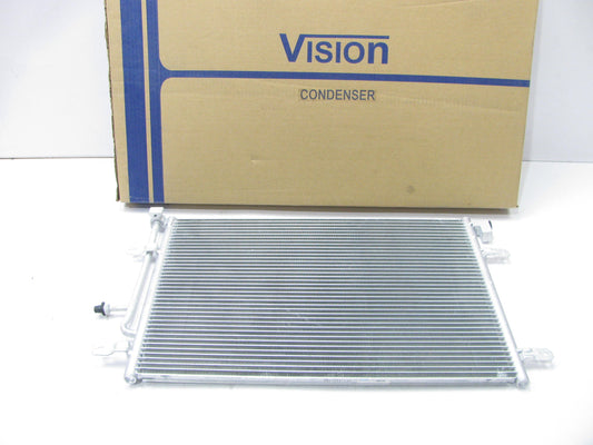 Vision 3571P A/C Condenser For 2006-2009 Audi A4, RS4, S4, A4 Quattro