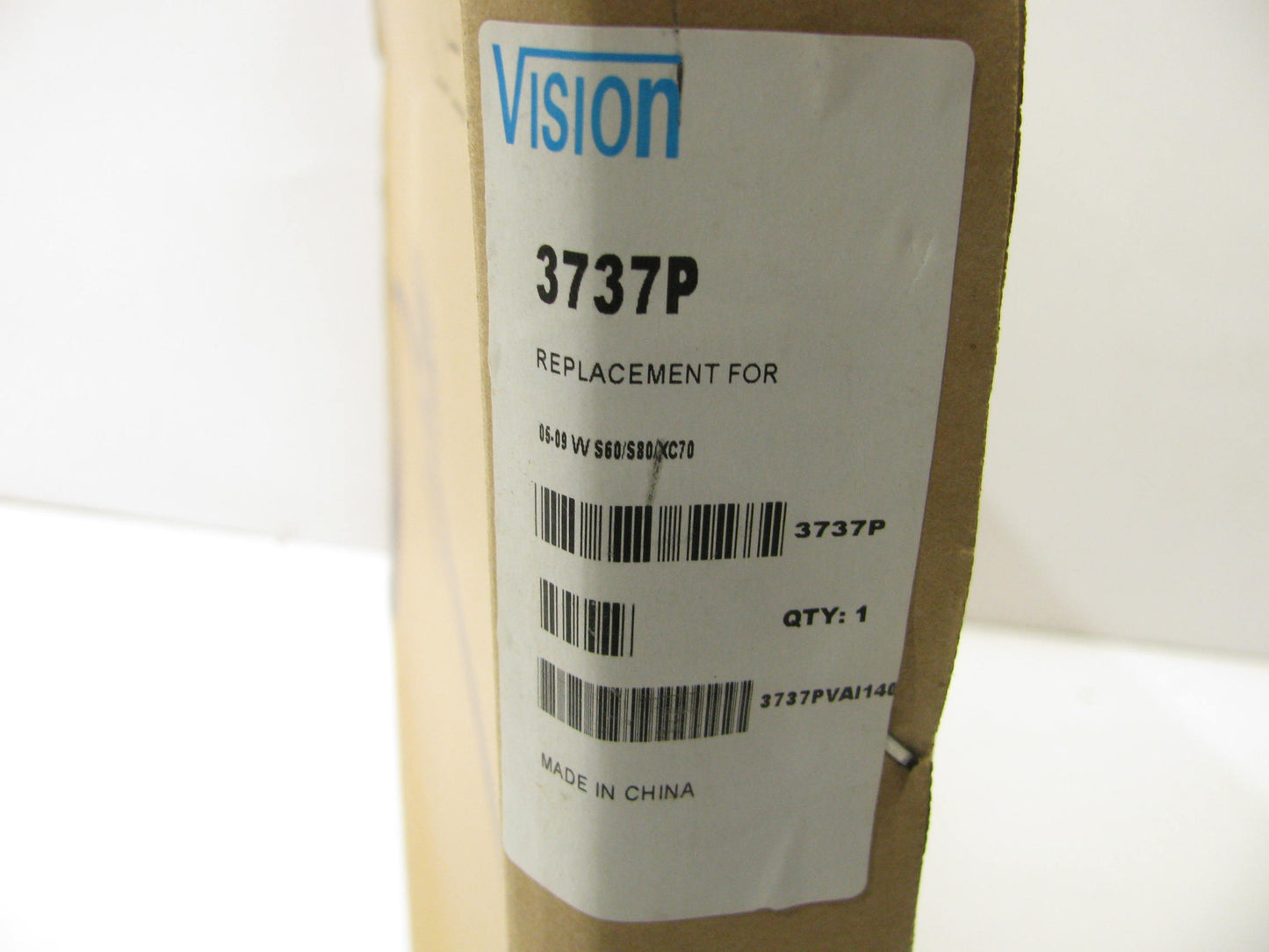 Vision 3737P A/C Condenser For 2005-2009 Volvo S60, 2005-2007 S80, XC70