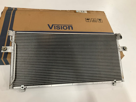 Vision 4894P A/C Condenser For 1997-00 Nissan Altima 2.4L-L4