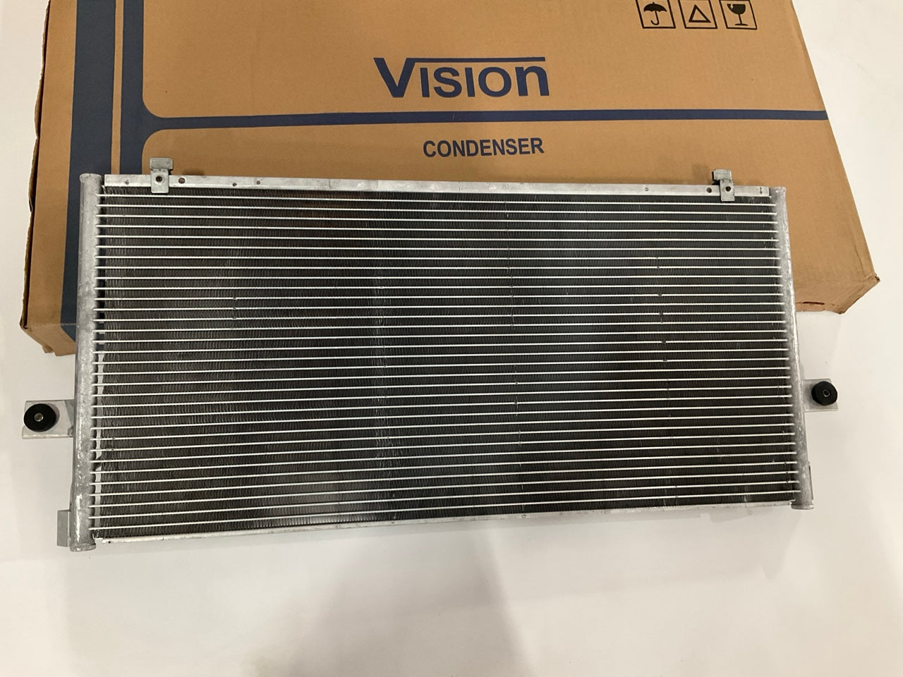 Vision 4894P A/C Condenser For 1997-00 Nissan Altima 2.4L-L4