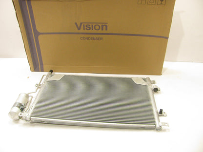Vision 4970P A/C Condenser - 2001-2005 Volvo S60, 1999-2006 S80, 2001-2005 V70
