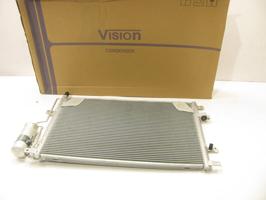 Vision 4970P A/C Condenser - 2001-2005 Volvo S60, 1999-2006 S80, 2001-2005 V70