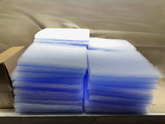 (50) Viskon-Aire 017-203 107X Paint Arrestor Filter, 20'' W X 2.5'' D X 25'' Long