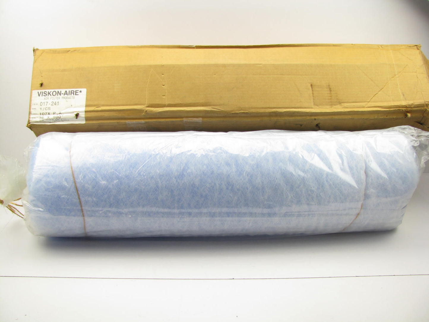 Viskon-aire 017-241 Fiberglass Paint Arrestor Roll 30'' X 100 FT X 2.5''