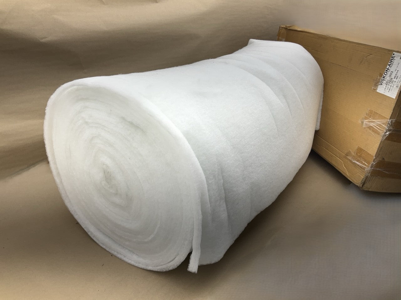 Viskon-aire 451-003 R-70 Dry Polyester Prefilter Roll, 1/2'' X 51'' X 65' Long