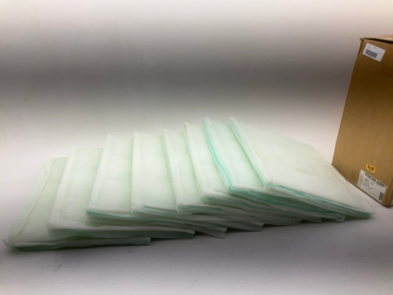 Viskonaire 464120 Series 55 20''x4''8 Sticky Tack Linked Intake Panel Filter, 8pcs