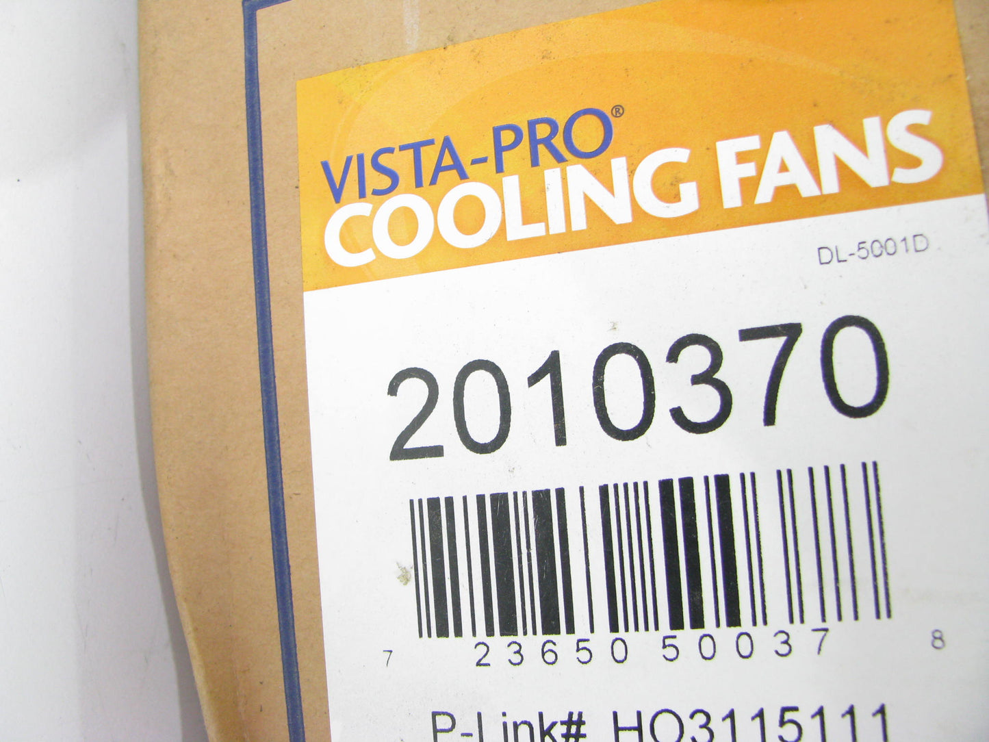 Vista Pro 2010370 Engine Cooling Fan Assembly