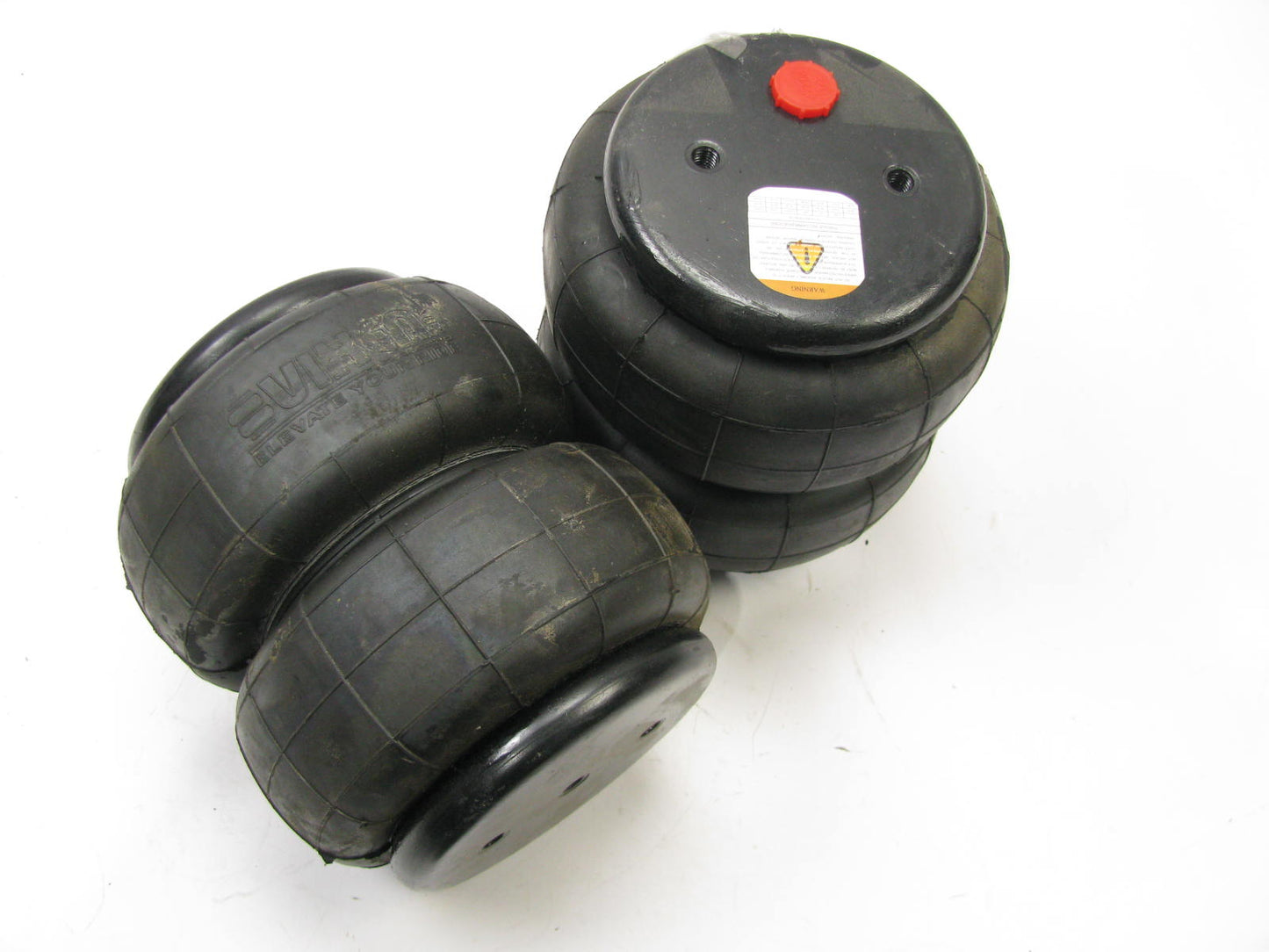 (2) Vixen Air VXD2500DP Air Springs  ½'' NPT Single Air Port,