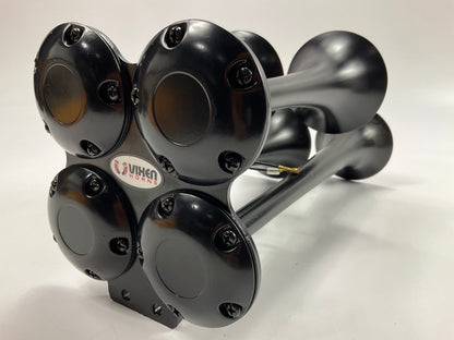 Vixen Horns VXH4114B Super Loud 4 Four Trumpet Train Air Horn Kit