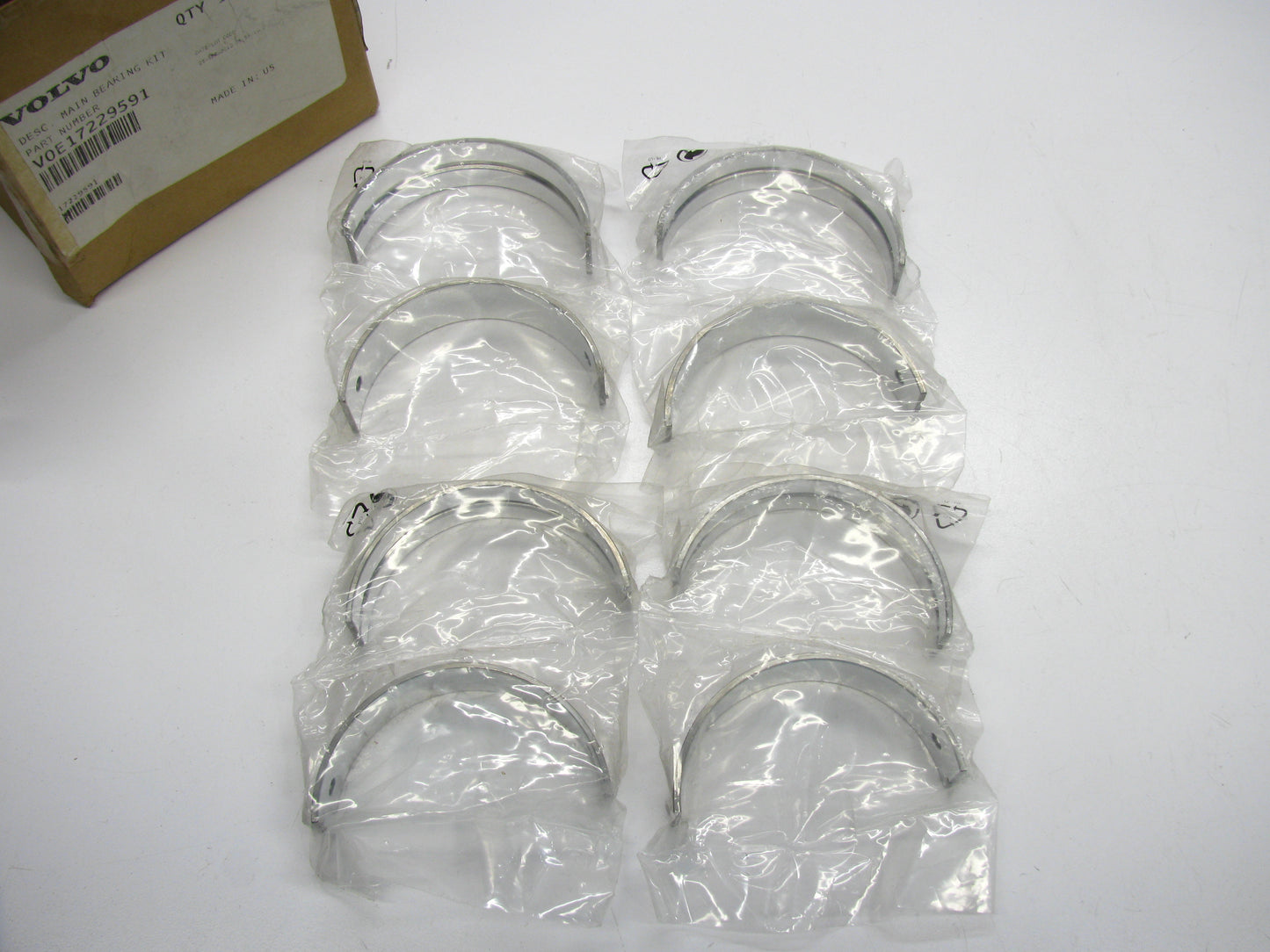 Volvo VOE17229591 Main Bearing Set For Volvo MC60C MCT95C Skid Steer Loader