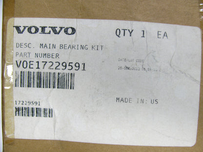 Volvo VOE17229591 Main Bearing Set For Volvo MC60C MCT95C Skid Steer Loader