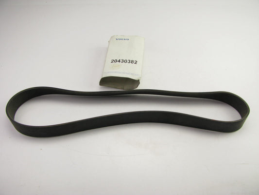 NEW - OEM Volvo 20430382 Poly-V Serpentine Belt - 1.367'' X 44.263'' - 10 Ribs