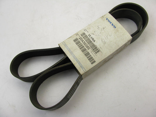 NEW - OEM Volvo 20430385 Serpentine Belt - 1.367'' X 58.375'' - 10 Ribs