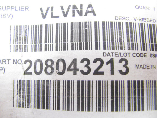 NEW - OEM Volvo 208043213 Serpentine Belt