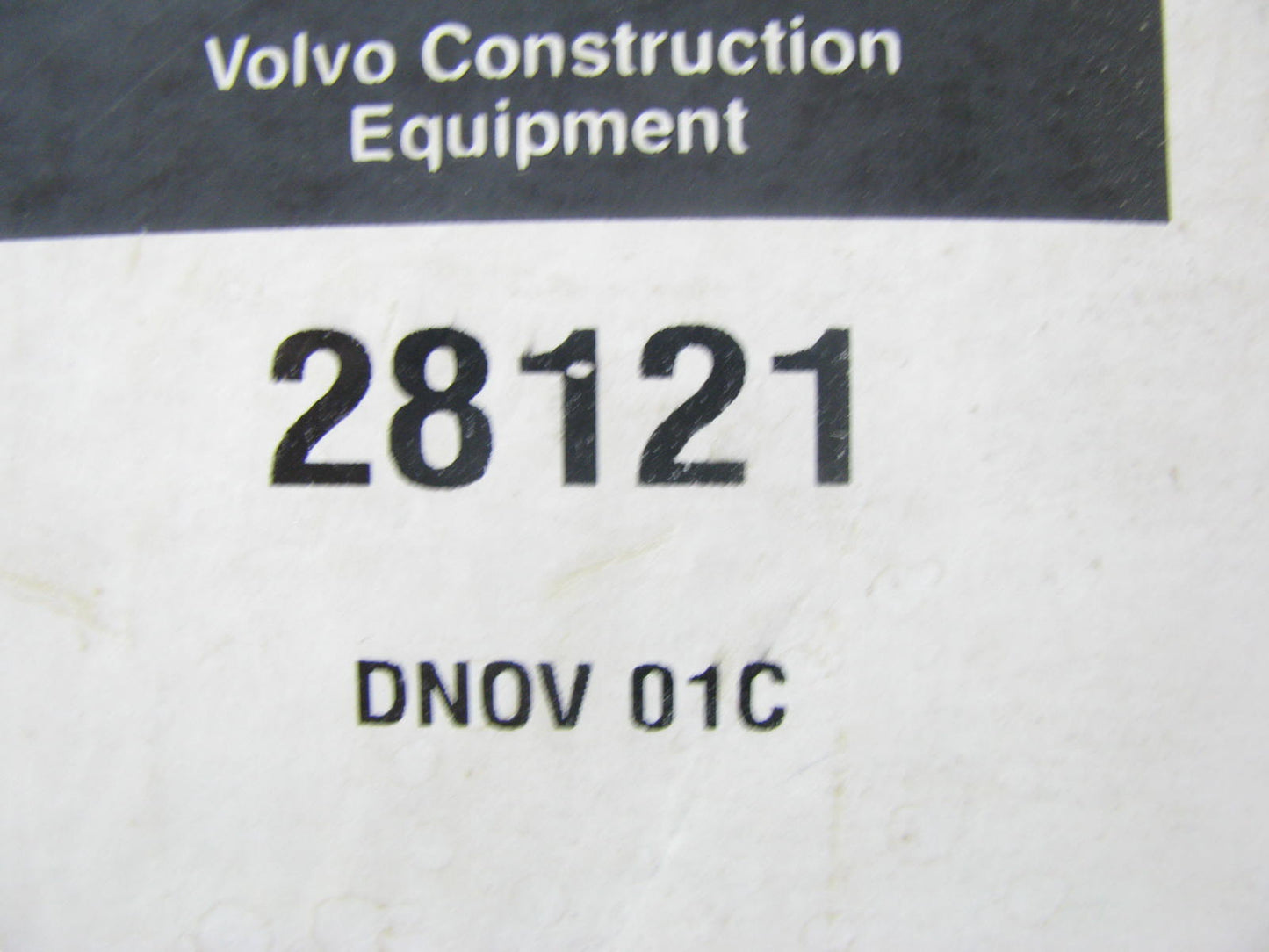 Volvo 28121 Air Filter Heavy Duty Equipment Replaces S238647 17801-2460 AT81019