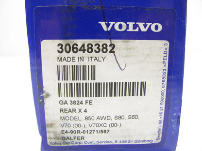 NEW - OEM Volvo 30648382 REAR Brake Pads 03-07 XC70 01-07 V70 S60 99-06 S80 AWD