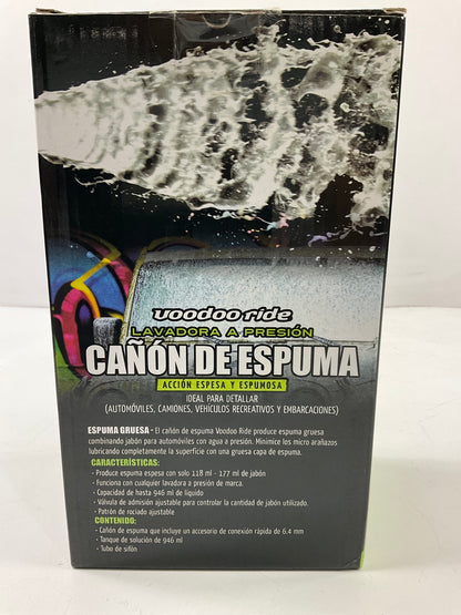 Voodoo Ride VR77FCMX Soap Foam Cannon, Pressure Washer Foam Gun For Car Washing