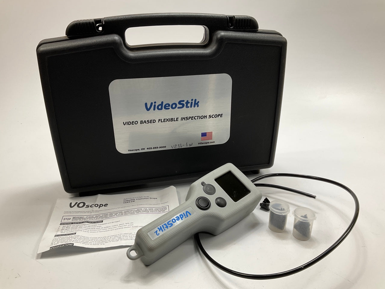 Damaged Grommet VOScope VideoStik - Video Flexible Probe Camera Inspection Scope