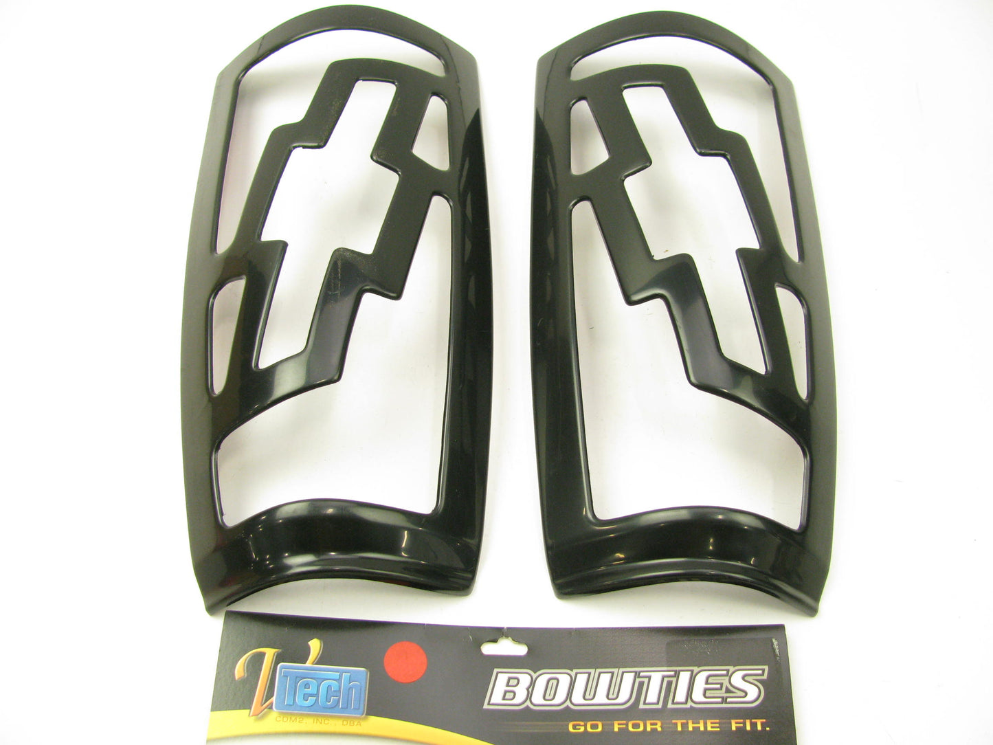 1988-1998 Chevy C/K Truck Tahoe Tail Light Lamp Covers With Bowtie Emblem
