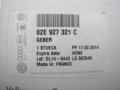 NEW GENUINE Speedometer Impulse Sender Vehicle Speed Sensor OEM VW 02E927321C