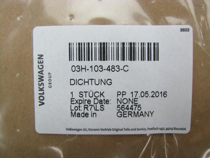 Genuine OEM Audi VW 03H103483C Engine Valve Cover Gasket Set