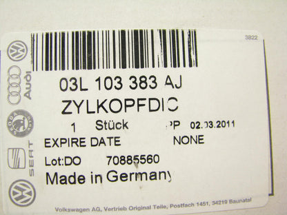 NEW OEM 03L-103-383-AJ Cylinder Head Gasket 09-13 VW Audi 2.0L TDI Turbo DIESEL