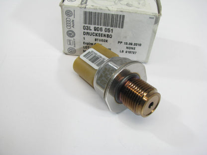 NEW GENUINE TDI DIESEL Fuel Pressure Sensor OEM VW AUDI # 03L906051