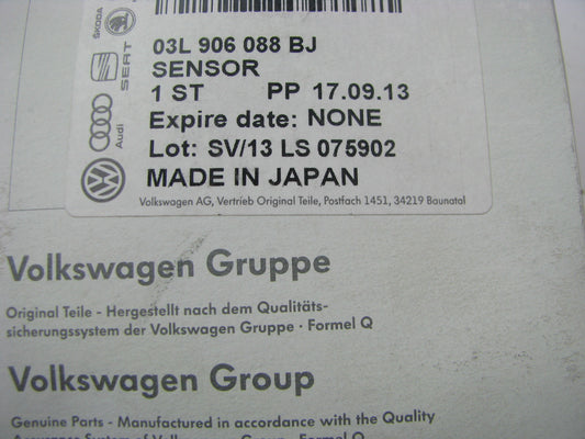 NEW - OEM VW Audi 03L906088BJ Exhaust Gas Temperature Sensor 2010-17 2.0L Diesel