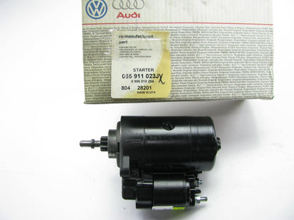 REMAN. OEM VW 055911023JX Starter Motor  055-911-023-JX 1988-1992 Golf, Jetta