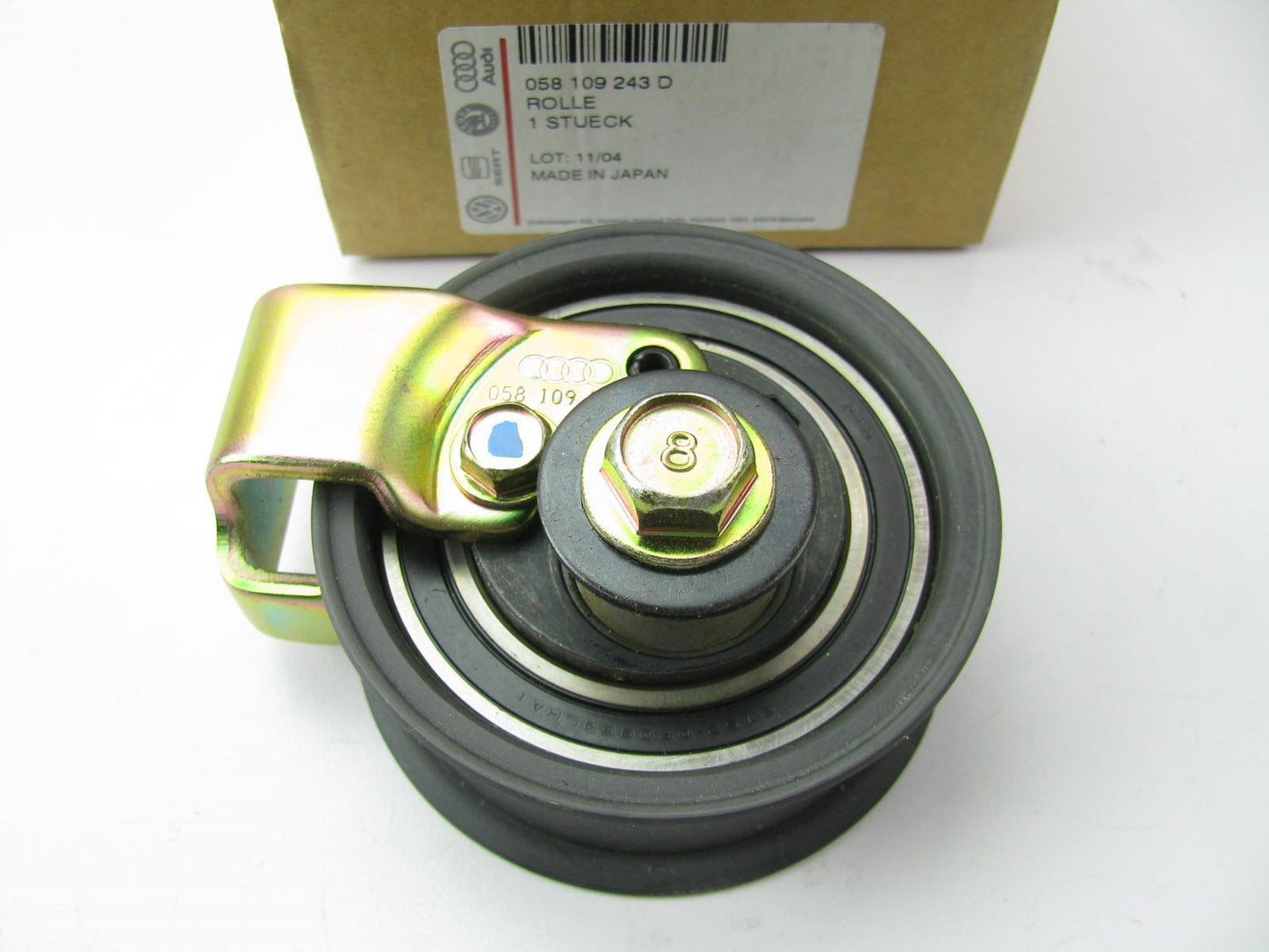 NEW - OEM Genuine Timing Belt Tensioner Audi 058109243D