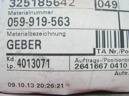 NEW - OEM VW Audi 059-919-563 Engine Oil Temperature Switch 1998-01 Passat 2.8L