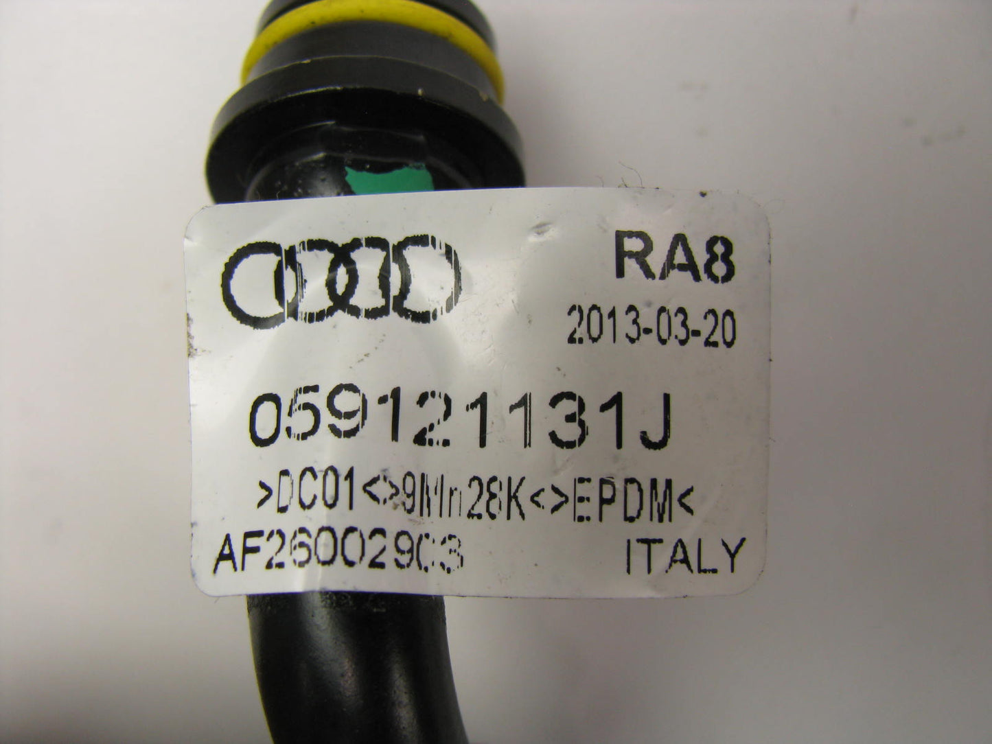 NEW - OEM Genuine Coolant Hose Connector For 2007-2010  Audi Q7 3.6L