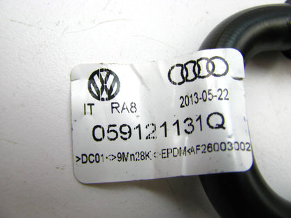 NEW GENUINE Front Center Engine Coolant Pipe Connector Tube OEM Audi 059121131Q