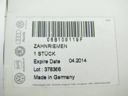 NEW GENUINE Engine Timing Belt OEM For VW Audi 2001-2006 A4 1.8L 06B109119F