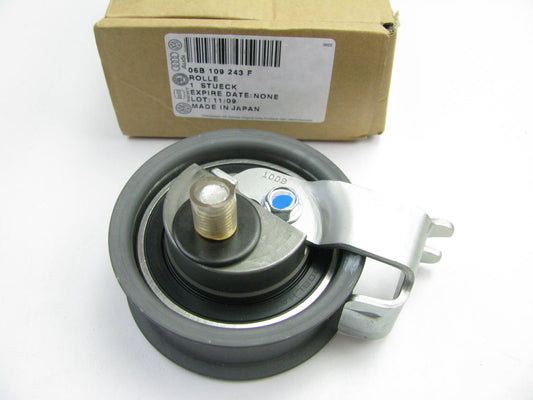 NEW - OEM VW Audi 06B109243F Engine Timing Belt Tensioner Pulley 2000-2006 1.8L