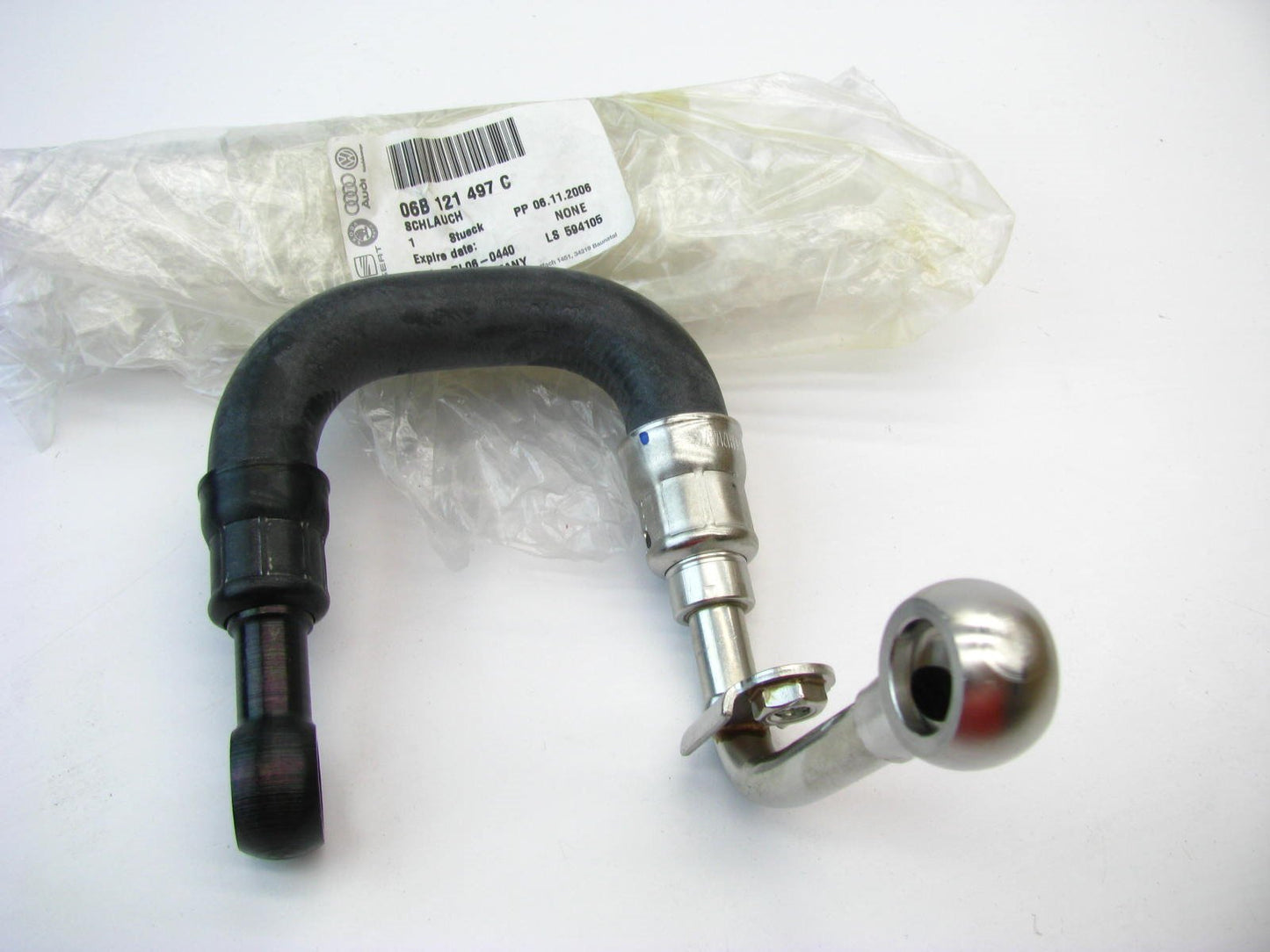 New Turbocharger Coolant Water Line OEM For Volkswagen Audi 1.8L ONLY 06B121497C