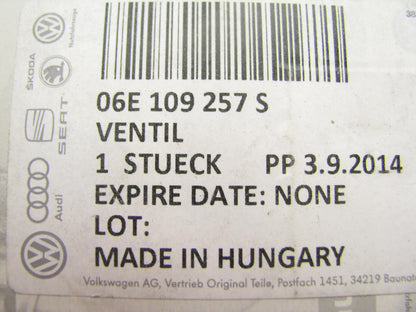 NEW - OEM VW Audi 06E109257S Engine Variable Timing Solenoid 11-15 Touareg 3.0L