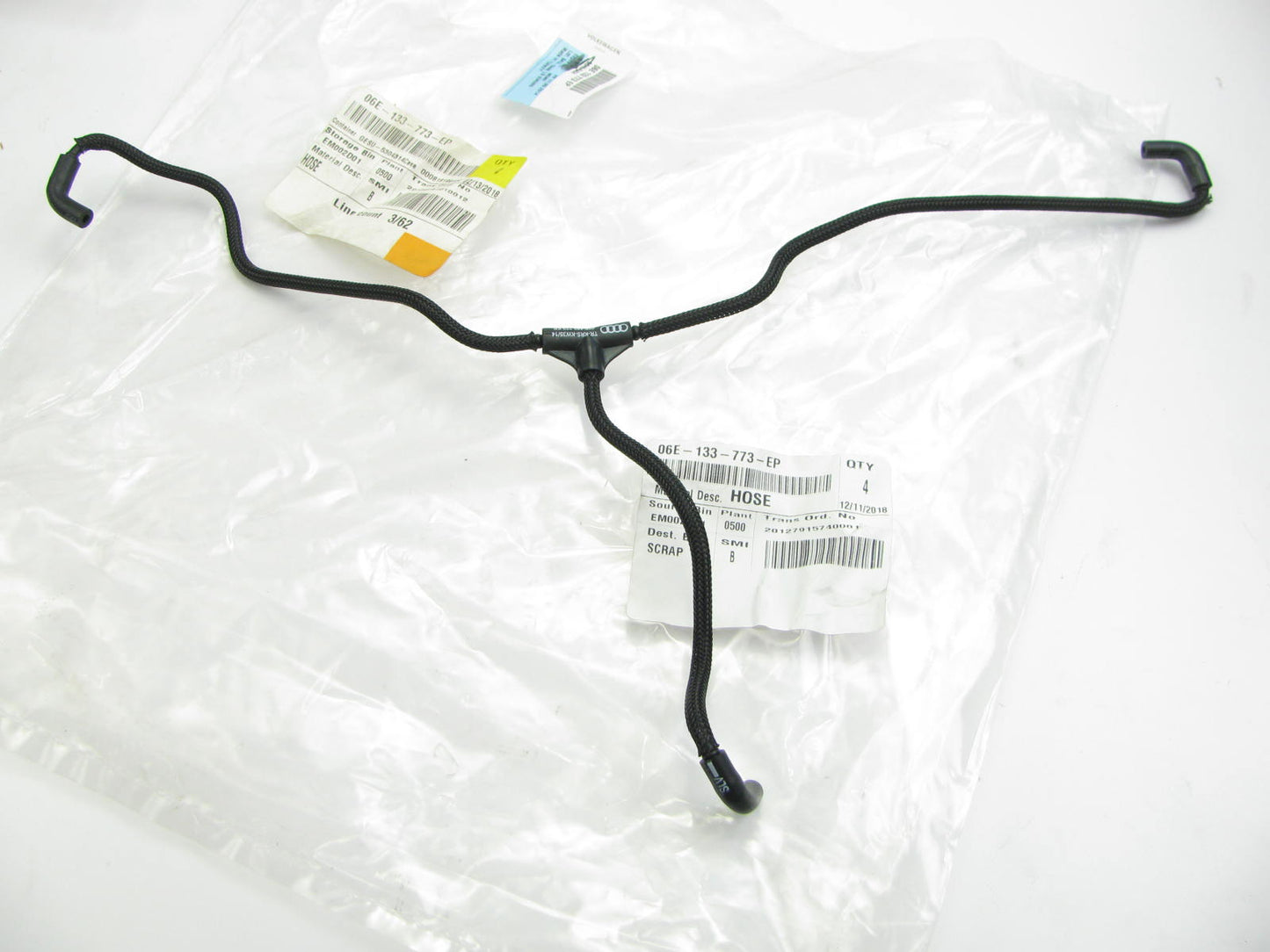 NEW - OEM VW Audi 06E133773EP Emission Vacuum Hose