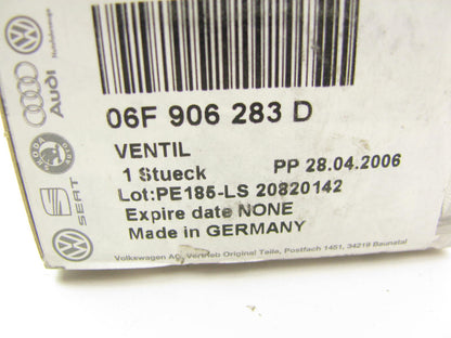 NEW - OEM VW Audi 06F906283D Turbocharger Boost Solenoid Valve