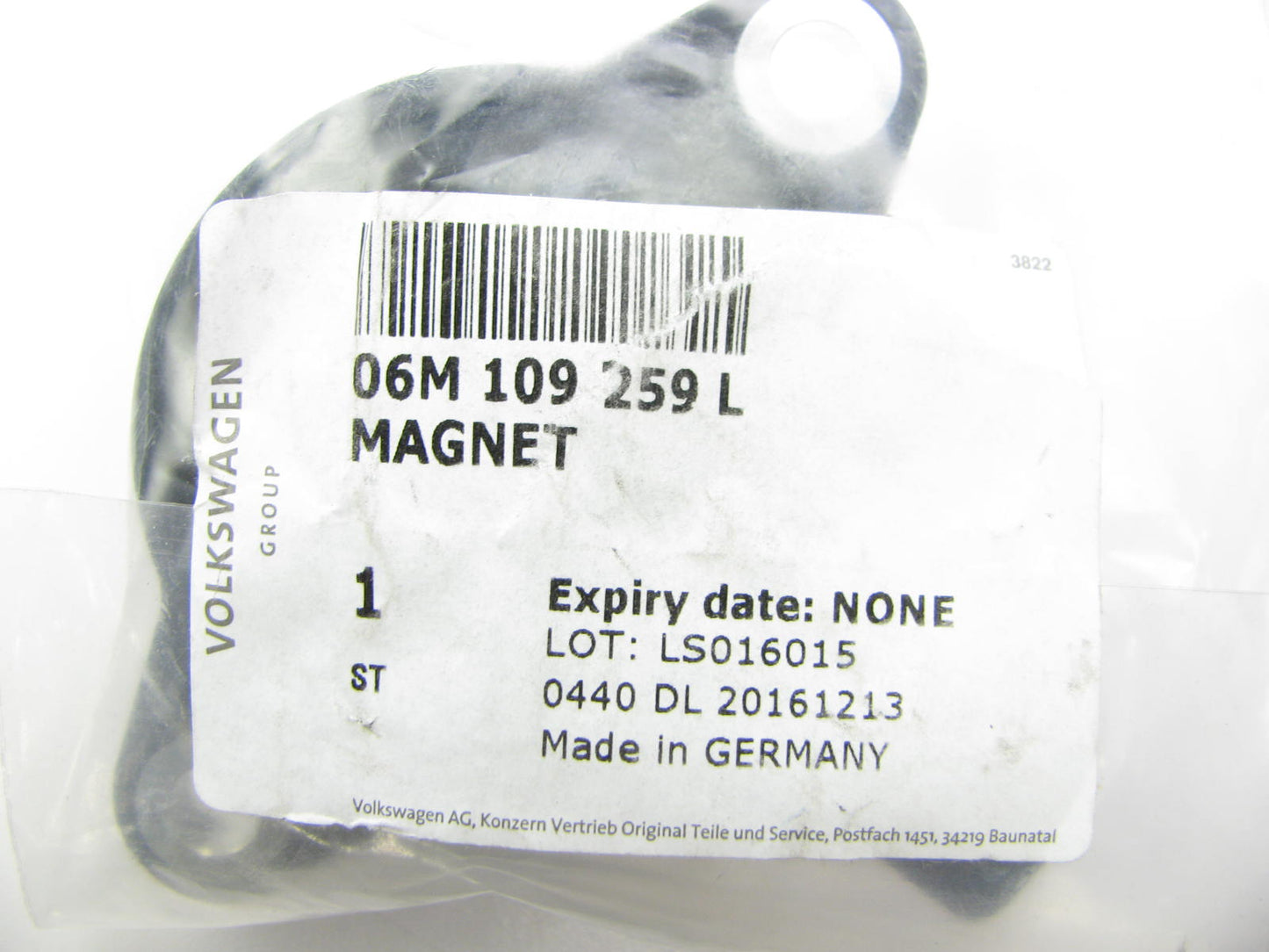 NEW Cam Adjuster Engine Variable Valve Timing (VVT) Solenoid OEM Audi 06M109259L