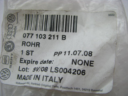 NEW - OEM VW Audi 077103211B Crankcase PCV Vent Tube