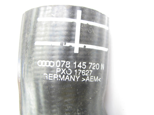 NEW OEM Audi 078145720N Turbo Intercooler Pipe Hose Right 00-04 A6 Quattro 2.7L