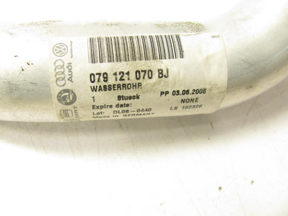 NEW - OEM 079-121-070-BJ Right Water Coolant Pipe For 2007-2008 Audi RS4 B7 4.2L