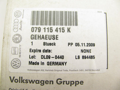 NEW GENUINE OEM Engine Oil Valve Housing 10-12 A8 Quattro 11-17 Touareg 4.2L