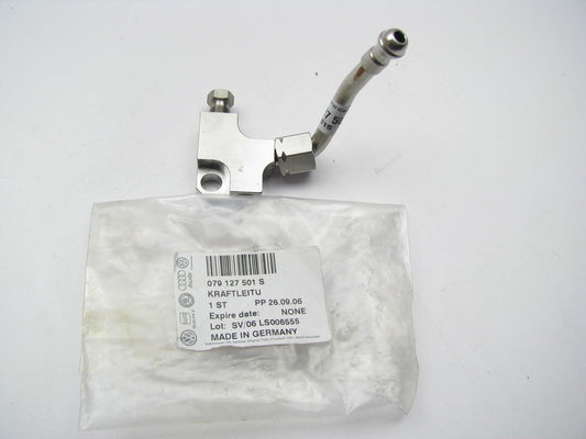 079127501S New Genuine Fuel Line Pipe OEM VW AUDI 4.2L